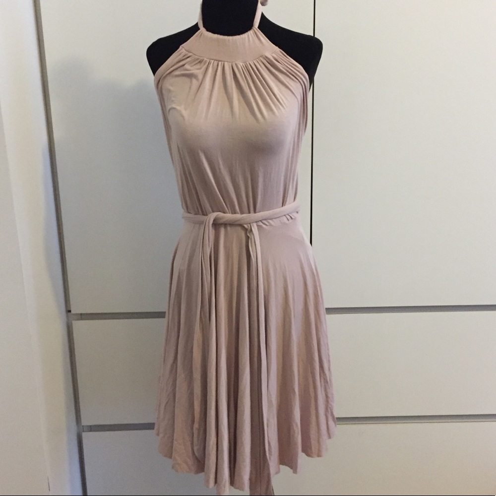 Rachel Pally Nude Halter Dress - Picture 1 of 4